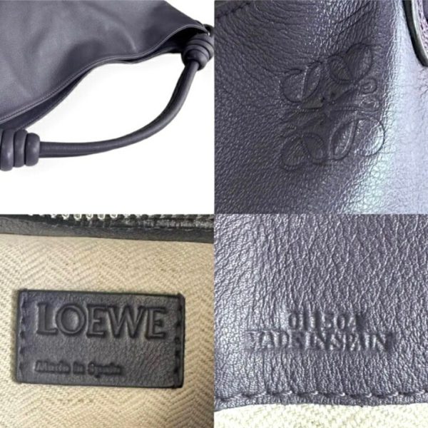 compass1686195389 Loewe Flamenco Knot Handbag Purple