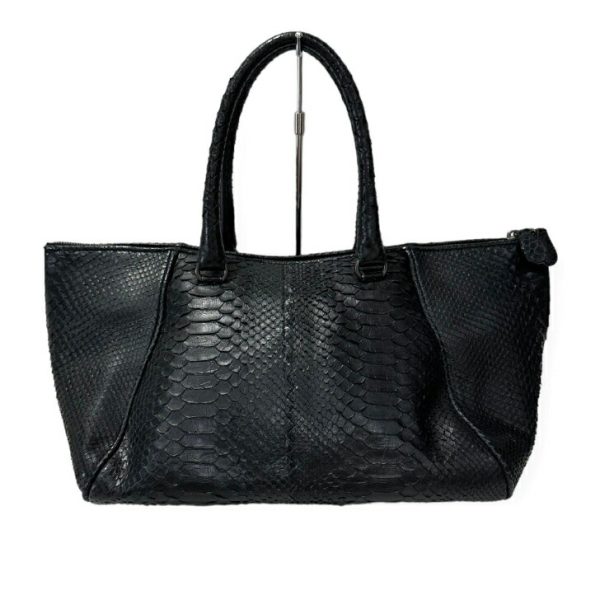 compass1686204636 Bottega Veneta Handbag Python Black