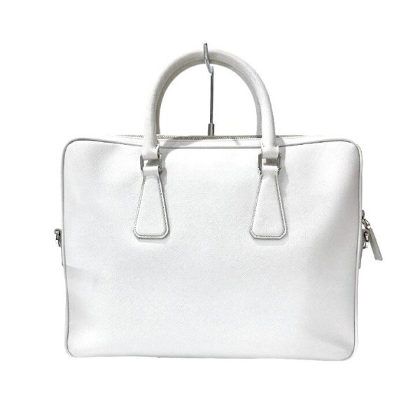 compass1686205539 Prada Saffiano 2way Bag White