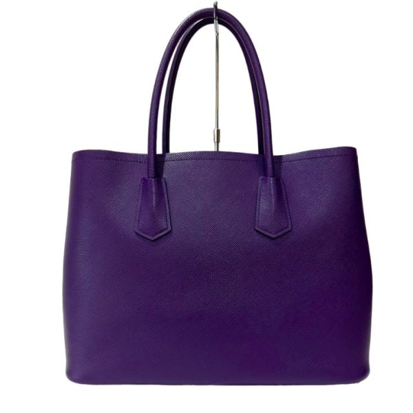 compass1687327874 Prada Saffiano Cuir 2way Handbag Purple