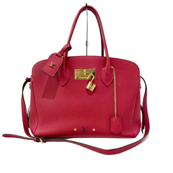 compass1691807403 Louis Vuitton Mira MM 2Way Handbag Red