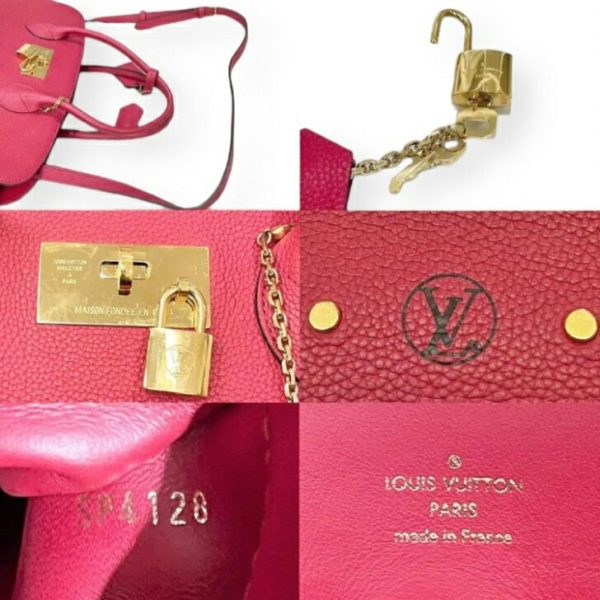 compass1691807474 Louis Vuitton Mira MM 2Way Handbag Red