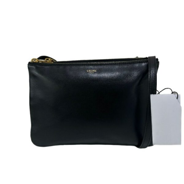 compass1695885855 Celine Trio Small Shoulder Bag Black