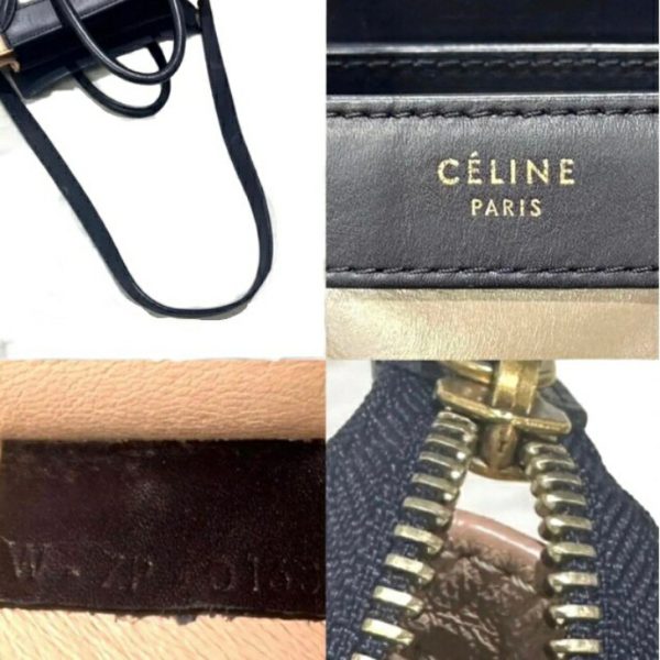 compass1696059038 Celine Luggage Nano 2way Handbag Tricolor