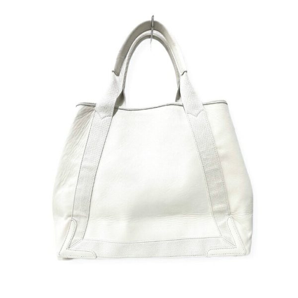 compass1699687619 Balenciaga Blue Cabas Tote White