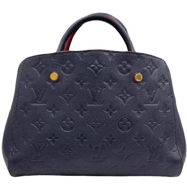 compass1716433477 Louis Vuitton Montaigne BB Empreinte Marine Rouge Blue