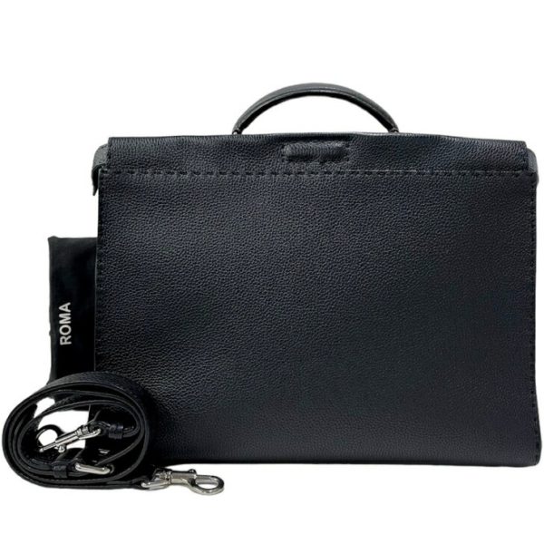 compass1716434108 Fendi Peekaboo Fit Selleria Bag Black