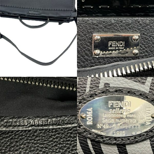 compass1716434143 Fendi Peekaboo Fit Selleria Bag Black