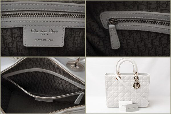 d 16 005 5 Christian Dior Handbag Dior White