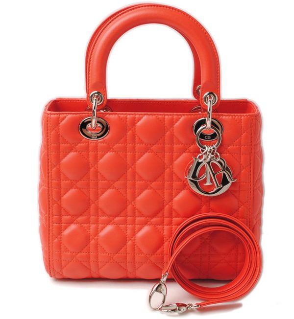 d 16 006 1 Christian Dior Handbag Dior Orange