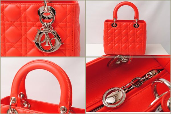 d 16 006 2 Christian Dior Handbag Dior Orange