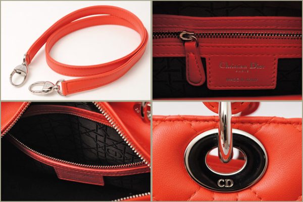 d 16 006 3 Christian Dior Handbag Dior Orange