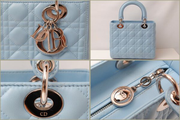 d 16 007 2 Christian Dior Handbag Dior Blue