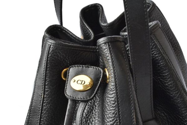 d 20 003 4 Christian Dior Shoulder Bag Black