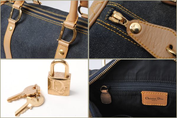 d 533 3 Christian Dior Mini Bag Denim Blue