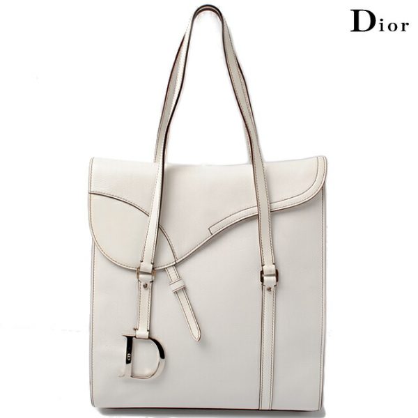 d 784 1 Christian Dior Shoulder Bag White