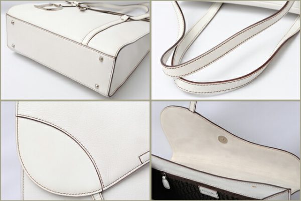 d 784 2 Christian Dior Shoulder Bag White