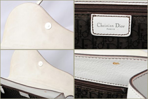 d 784 3 Christian Dior Shoulder Bag White