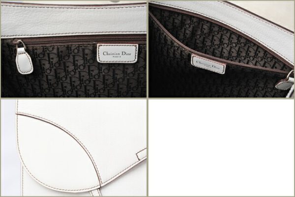 d 784 4 Christian Dior Shoulder Bag White