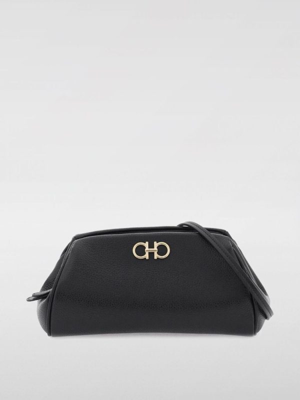 dcf26cb42a1563d gi 1 Ferragamo 2way Bag Black