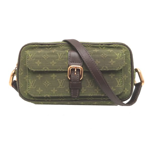 dh55847 1 Louis Vuitton Mini Juliet MM Monogram Shoulder Bag Green