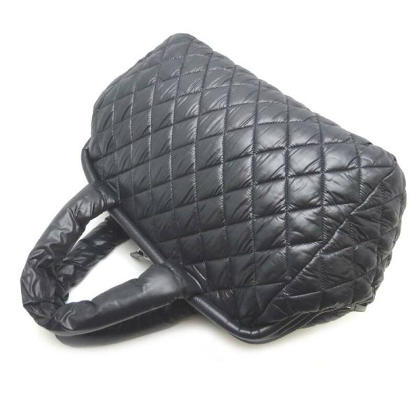 dh60076 14 Chanel Coco Cocoon Nylon Handbag Black