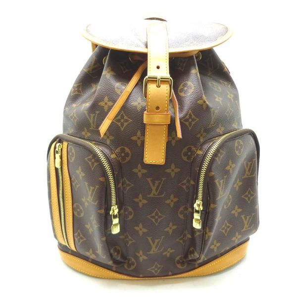 dh60083 1 Louis Vuitton Sackado Bosfort Monogram Daypack Brown