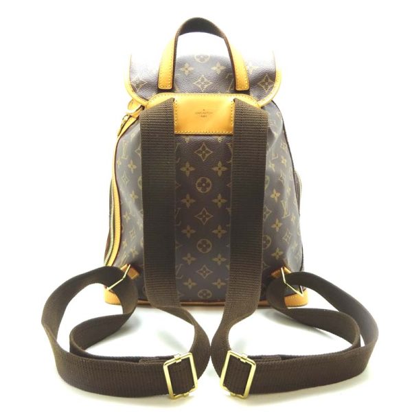 dh60083 3 Louis Vuitton Sackado Bosfort Monogram Daypack Brown