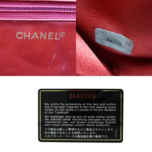 dh60452 7 Chanel Vanity Caviar Skin Handbag Red