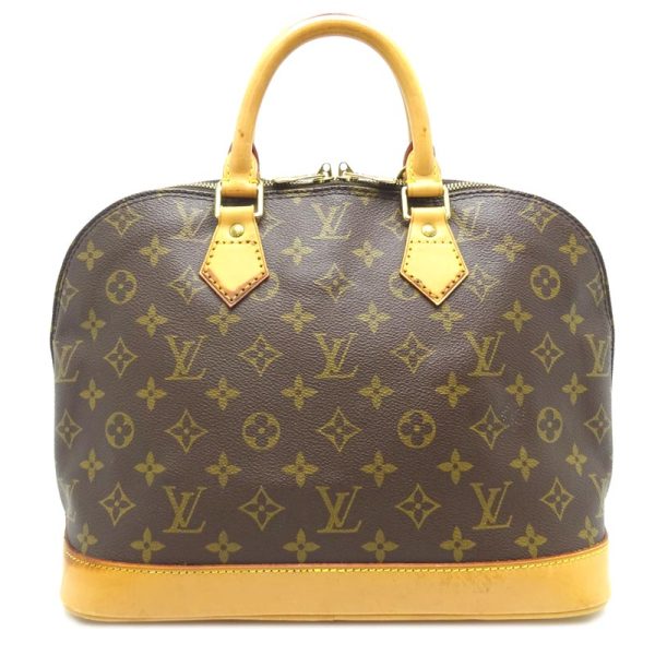 dh62833 2 Louis Vuitton Alma PM Monogram Handbag Brown