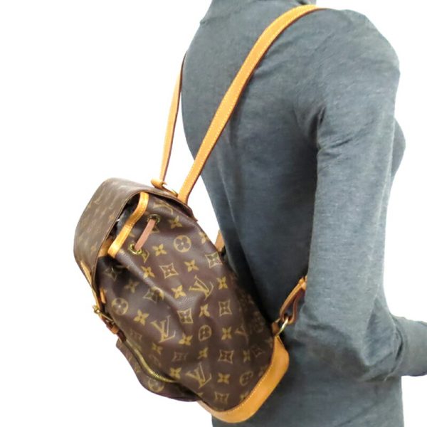 dh62869 20 Louis Vuitton Monsouris MM Monogram Daypack Brown