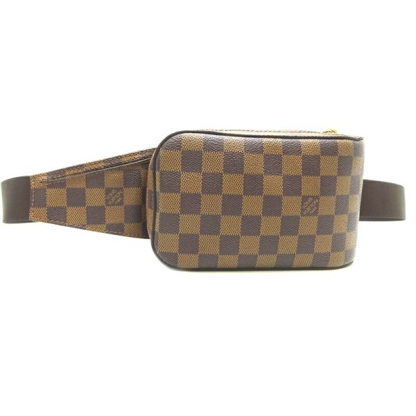 dh63142 1 Louis Vuitton Jeronimos Damier Ebene Body Bag Brown