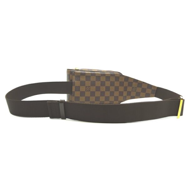 dh63142 2 Louis Vuitton Jeronimos Damier Ebene Body Bag Brown