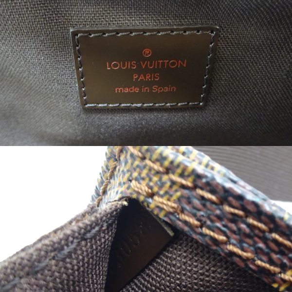 dh63142 8 Louis Vuitton Jeronimos Damier Ebene Body Bag Brown