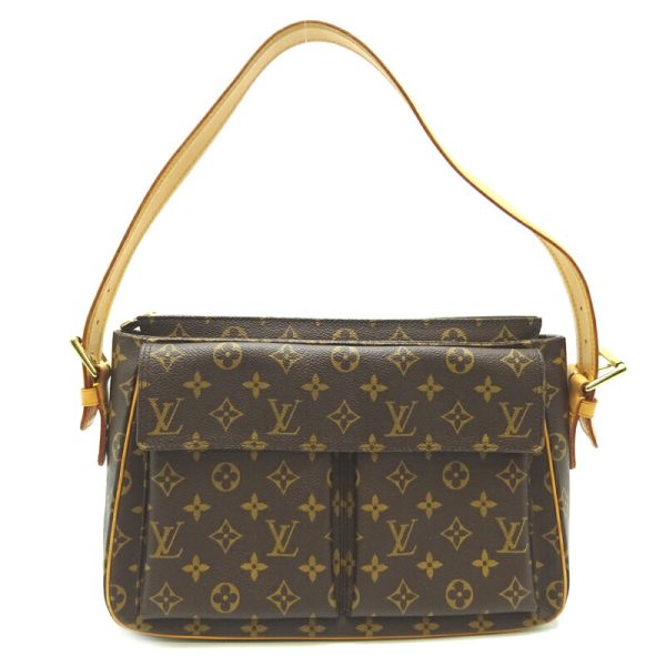 dh63147 1 Louis Vuitton Viva Cite GM Monogram Shoulder Bag Brown