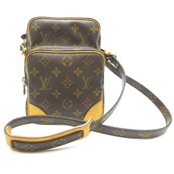 dh63156 1 Louis Vuitton Amazon Monogram Shoulder Bag Brown