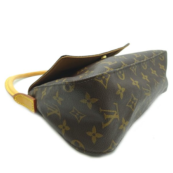 dh63303 3 Louis Vuitton Mini Looping Monogram Shoulder Bag Brown