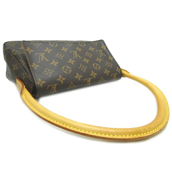 dh63303 4 Louis Vuitton Mini Looping Monogram Shoulder Bag Brown