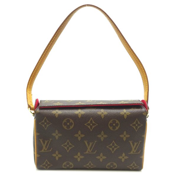 dh63306 3 Louis Vuitton Recital Monogram Shoulder Bag Brown