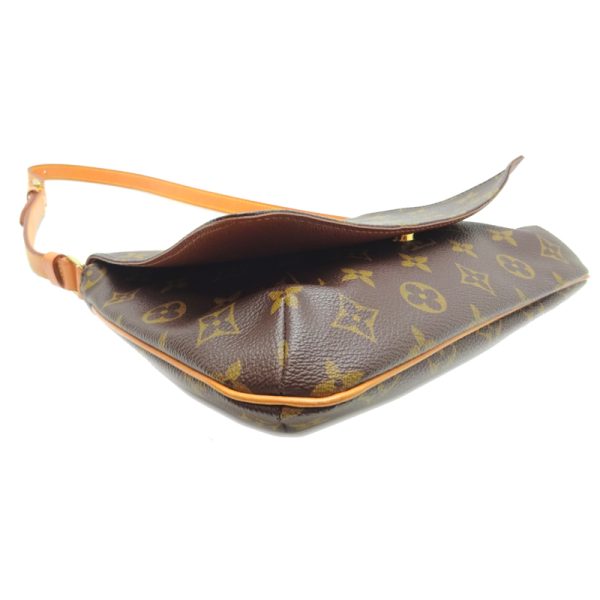 dh63309 3 Louis Vuitton Musette Tango Monogram Shoulder Bag Brown