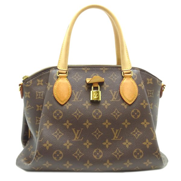 dh63451 1 Louis Vuitton Rivolie MM Monogram Handbag Brown