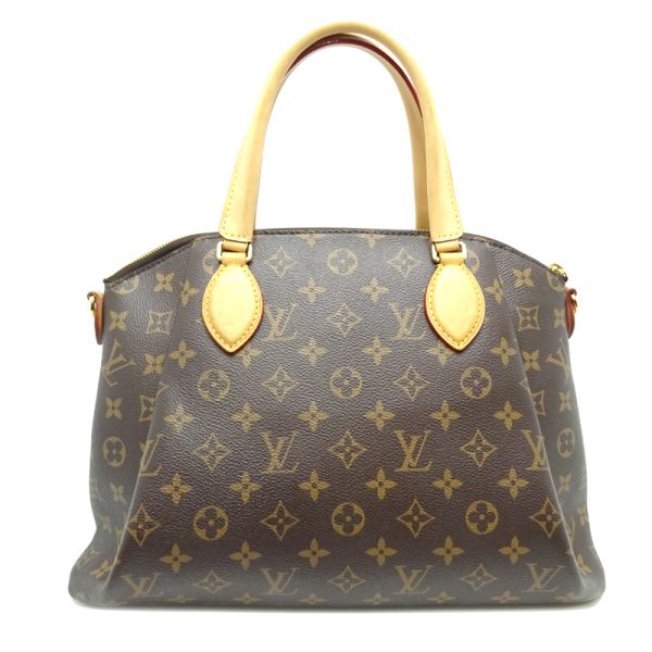 dh63451 2 Louis Vuitton Rivolie MM Monogram Handbag Brown