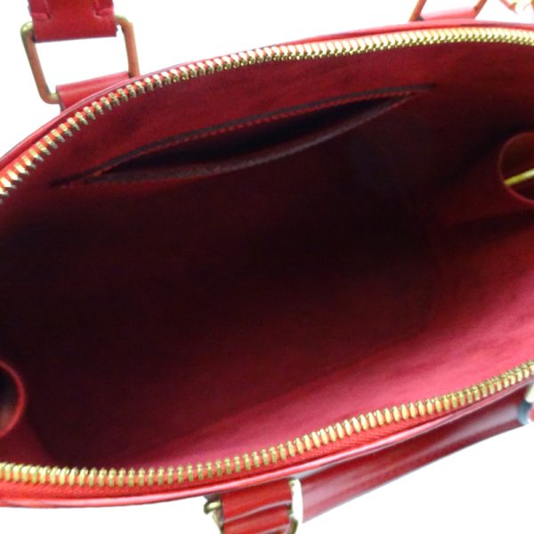 dh63457 6 Louis Vuitton Alma Epi Handbag Red