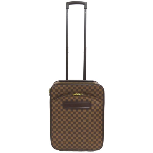 dh63821 3 Louis Vuitton Pegas 45 Damier Ebene Carry Bag Brown