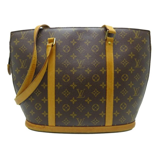 dh64099 2 Louis Vuitton Babylon Monogram Shoulder Bag Brown