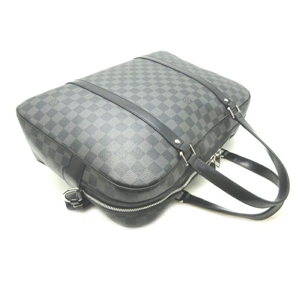 dh64186 4 Louis Vuitton Graphite Yawn Damier Graphite Bag Black