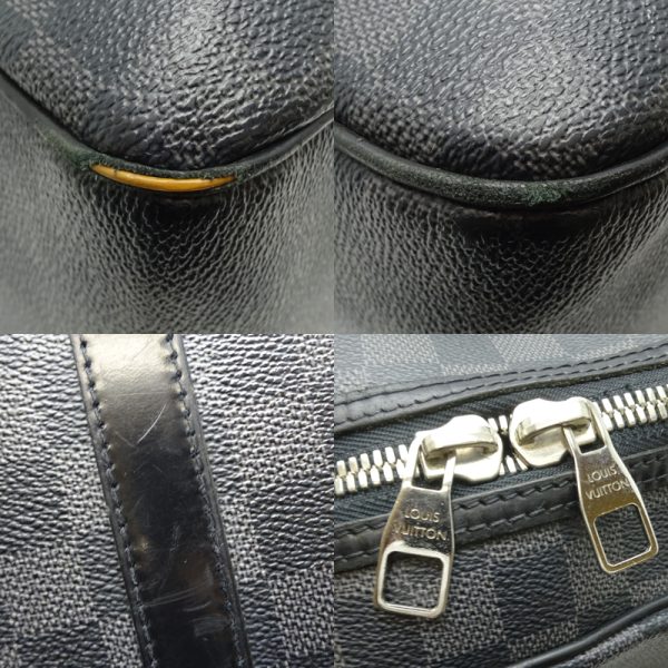 dh64186 8 Louis Vuitton Graphite Yawn Damier Graphite Bag Black