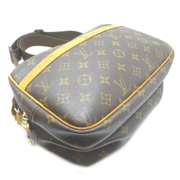 dh64374 3 Louis Vuitton Reporter PM Monogram Shoulder Bag Brown