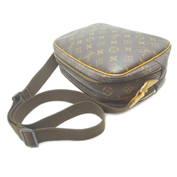 dh64374 4 Louis Vuitton Reporter PM Monogram Shoulder Bag Brown