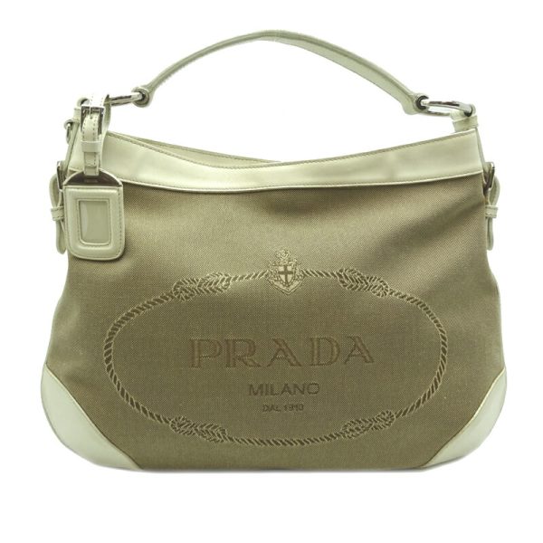 dh65203 1 Prada Handbag Shoulder Khaki